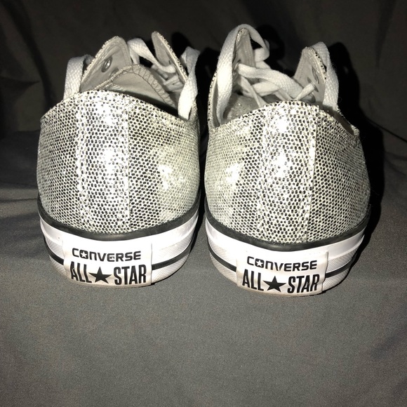 converse sequin low top